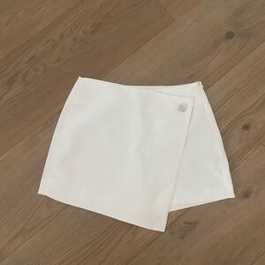 Zara white Skort